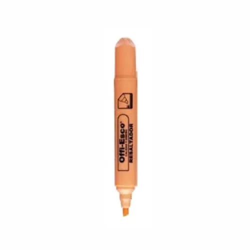 Resaltador OFFIESCO Pastel OE-540 x UNIDAD Color Naranja