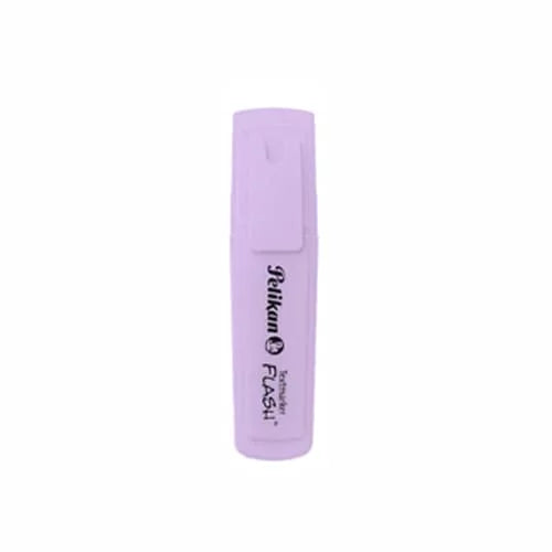 Resaltador PELIKAN FLASH Pastel x Unidad Color Lila