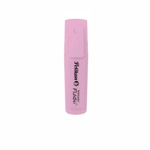 Resaltador PELIKAN FLASH Pastel x Unidad Color Rosado