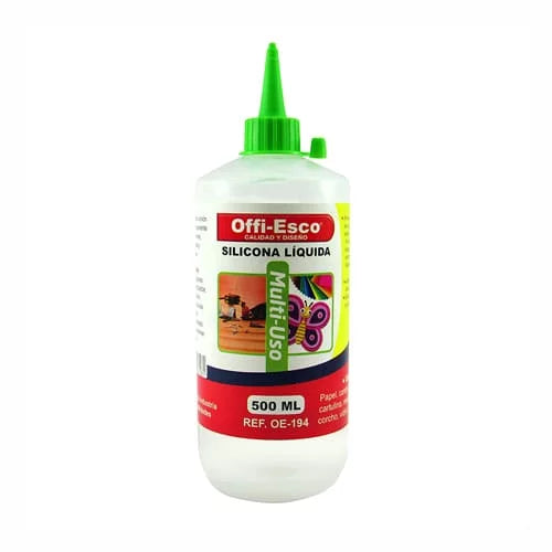 Silicona líquida OFFIESCO multi-uso 250ml x UNIDAD
