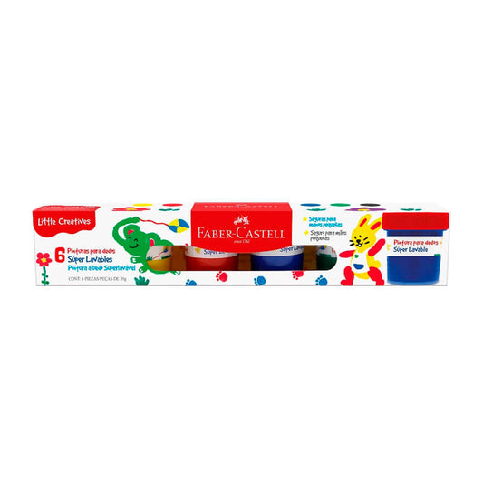 Tempera Faber Castel Lavables x6