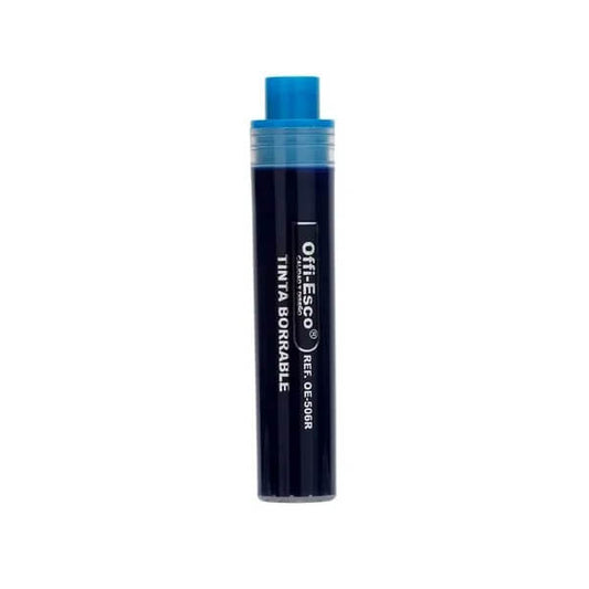 Tinta cartucho Recarga para marcador borrable Offiesco AZUL