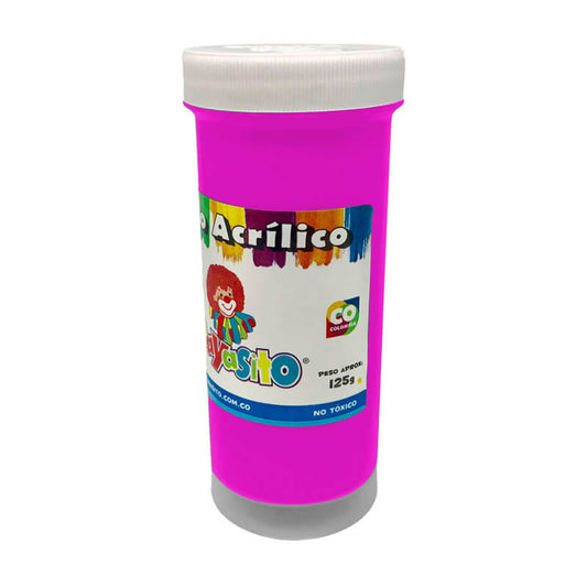 Vinilo acrílico 125g FUCSIA FLUORESCENTE
