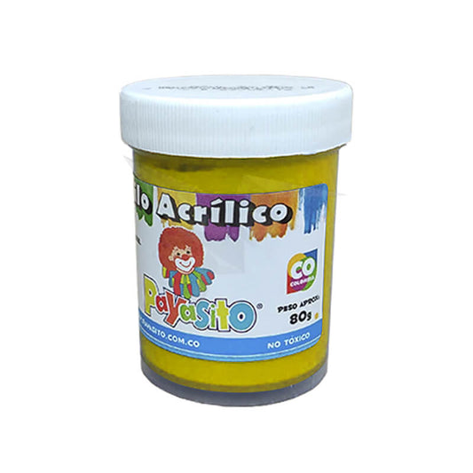 Vinilo acrílico 80g AMARILLO