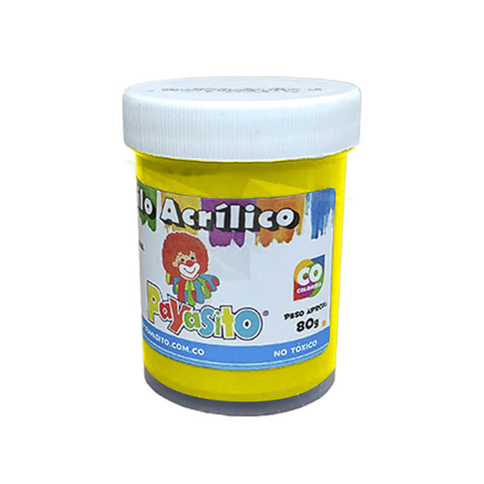 Vinilo acrílico 80g AMARILLO FLUORESCENTE