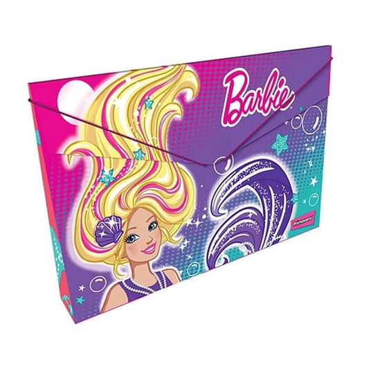 Carpeta fuelle cartón con caucho PERSONAJES FEMENINO BARBIE #3