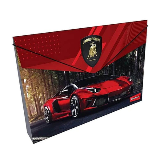 Carpeta fuelle cartón con caucho PERSONAJES MASCULINO LAMBORGHINI #1