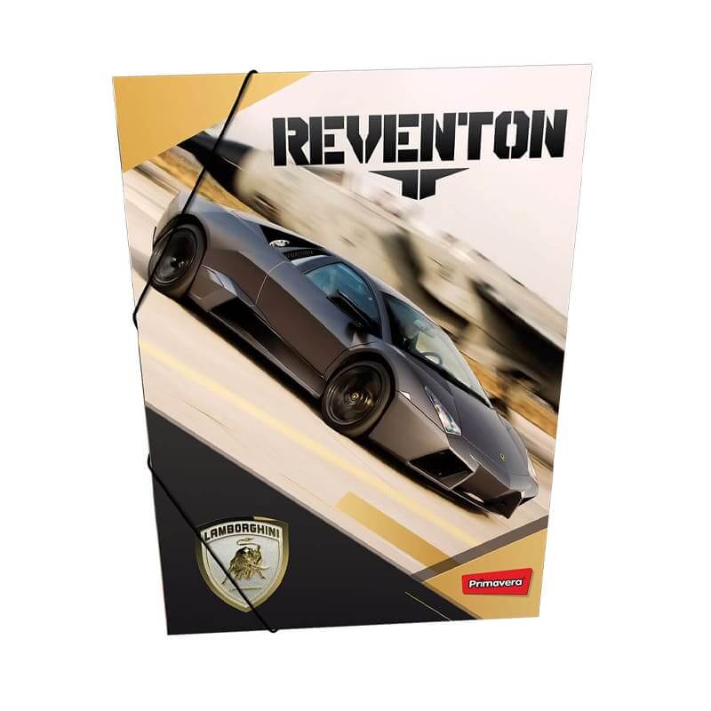 Carpeta con caucho plático PERSONAJES REVENTON