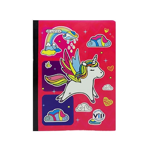 Cuaderno cosido grande 100 hojas ferrocarril #NIÑAS