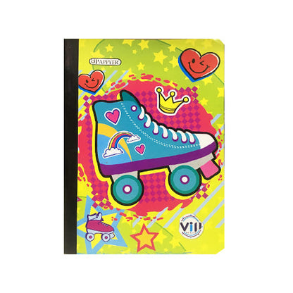Cuaderno cosido grande de 100 hojas cuadriculado 23CM X 18 #NIÑAPAPPYER