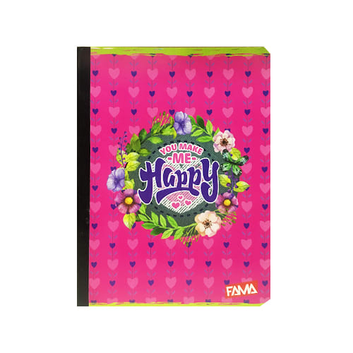 Cuaderno cosido grande de 100 hojas cuadriculado 23CM X 18 #NIÑAFAMA