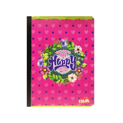 Cuaderno cosido grande de 100 hojas cuadriculado 23CM X 18 #NIÑAFAMA
