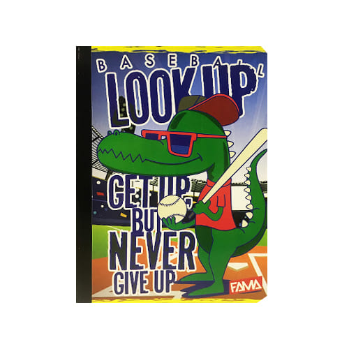 Cuaderno cosido grande de 100 hojas cuadriculado 23CM X 18 #NIÑOFAMA