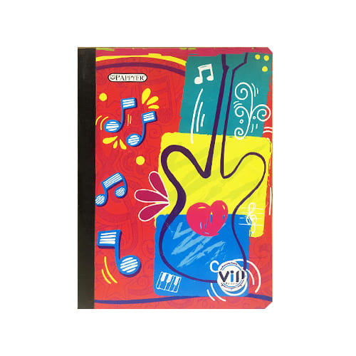 Cuaderno cosido grande de 100 hojas cuadriculado 23CM X 18 #NIÑAPAPPYER