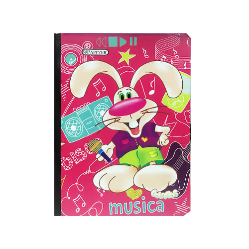 Cuaderno cosido grande de 100 hojas cuadriculado 23CM X 18 #NIÑAPAPPYER