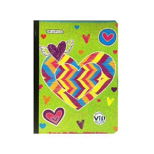 Cuaderno cosido grande de 50 hojas cuadriculado 23CM X 18 #NIÑAPAPPYER