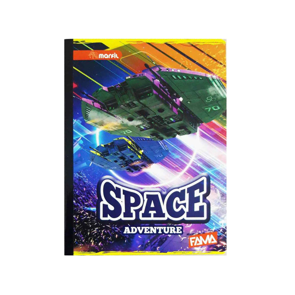 Cuaderno cosido grande 100 hojas ferrocarril #NIÑOS
