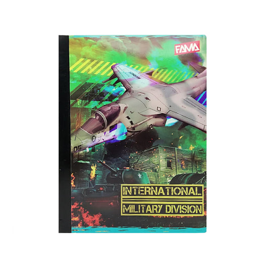 Cuaderno cosido grande de 50 hojas cuadriculado 23CM X 18 #NIÑOFAMA