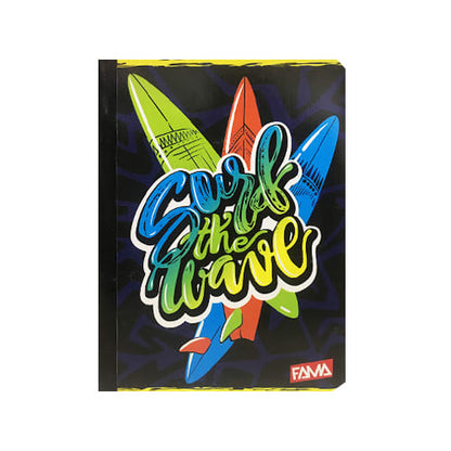 Cuaderno cosido grande de 100 hojas cuadriculado 23CM X 18 #NIÑOFAMA