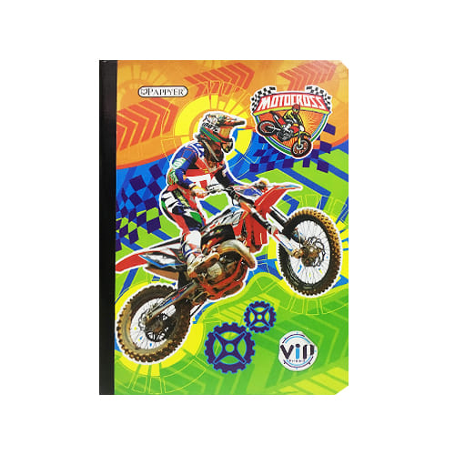 Cuaderno cosido grande de 100 hojas cuadriculado 23CM X 18 #NIÑOPAPPYER