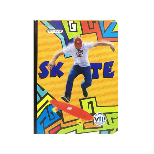 Cuaderno cosido grande 100 hojas ferrocarril #NIÑOS
