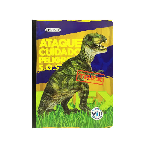 Cuaderno cosido grande de 100 hojas cuadriculado 23CM X 18 #NIÑOPAPPYER