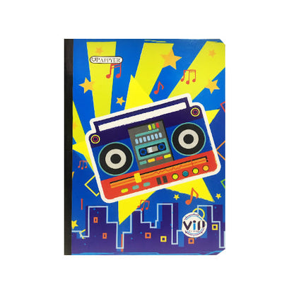 Cuaderno cosido grande de 100 hojas cuadriculado 23CM X 18 #NIÑOPAPPYER