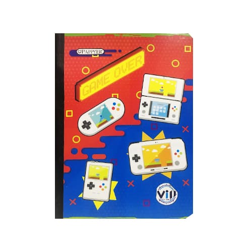 Cuaderno cosido grande de 50 hojas cuadriculado 23CM X 18 #NIÑOPAPPYER