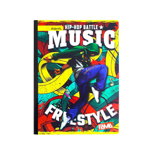 Cuaderno cosido grande de 50 hojas cuadriculado 23CM X 18 #NIÑOFAMA