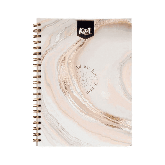 Cuaderno doble O  Platino grande KIUT DE 100 HOJAS rayado durabook platino #2