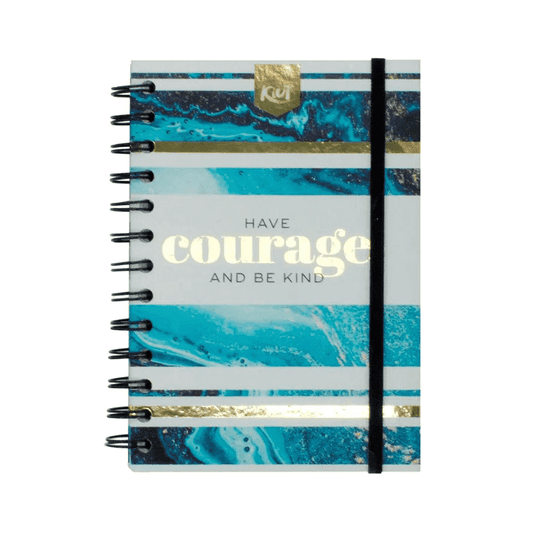 Cuaderno doble O Platino grande KIUT DE 100 HOJAS rayado platino multimateria #2