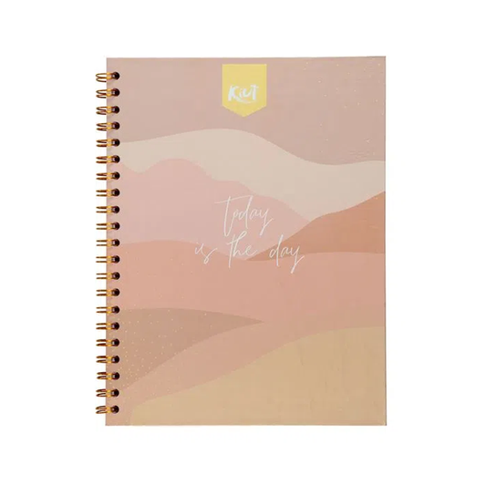 Cuaderno doble O grande KIUT DE 100 HOJAS cuadriculado tapaflexible #2