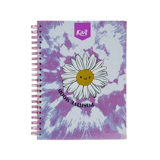Cuaderno doble O grande KIUT DE 100 HOJAS cuadriculado tapaflexible #3