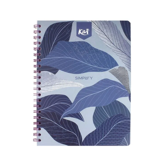Cuaderno doble O grande KIUT DE 100 HOJAS cuadriculado tapaflexible #5