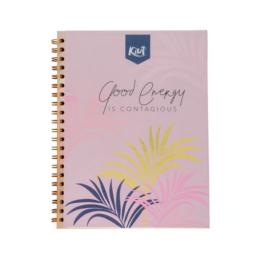 Cuaderno doble O grande KIUT DE 100 HOJAS cuadriculado tapaflexible #6