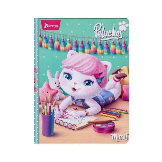 Cuaderno cosido DURABOOK PELUCHES norma DE 100 HOJAS #4