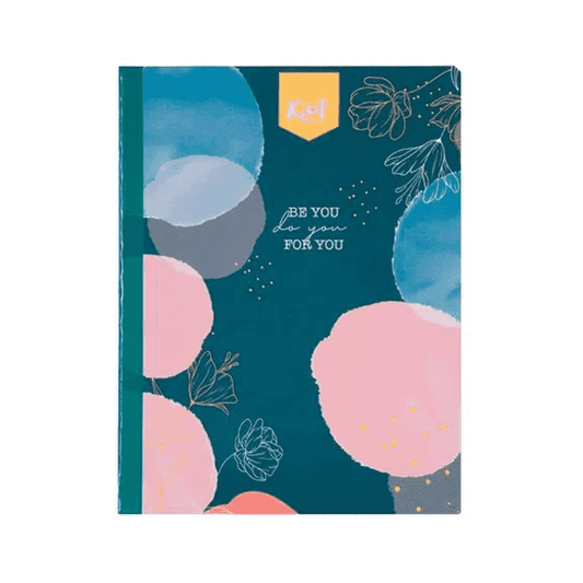 Cuaderno cosido grande KIUT DE 100 HOJAS cuadriculado tapa flexible #2