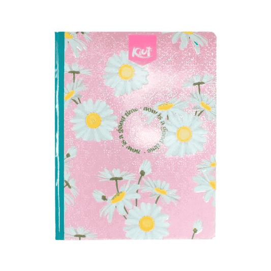 Cuaderno cosido grande KIUT DE 100 HOJAS cuadriculado tapa flexible #4