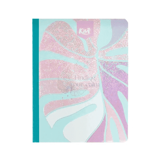 Cuaderno cosido grande KIUT DE 100 HOJAS cuadriculado tapa flexible #7