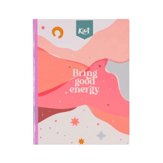 Cuaderno cosido grande KIUT DE 100 HOJAS cuadriculado tapa flexible #8