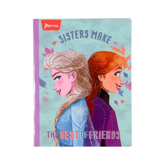 Cuaderno cosido DISNEY FROZEN norma DE 100 HOJAS #4