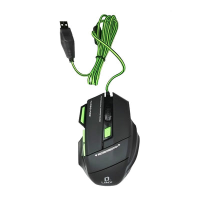 Mouse gamer + pad mouse estampado COMBO