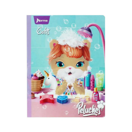 Cuaderno cosido PELUCHES Norma DE 100 HOJAS #7
