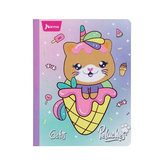 Cuaderno cosido PELUCHES FANTASY norma DE 100 HOJAS #4