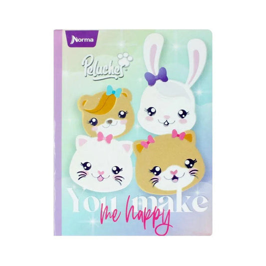 Cuaderno cosido PELUCHES FANTASY norma DE 100 HOJAS #8