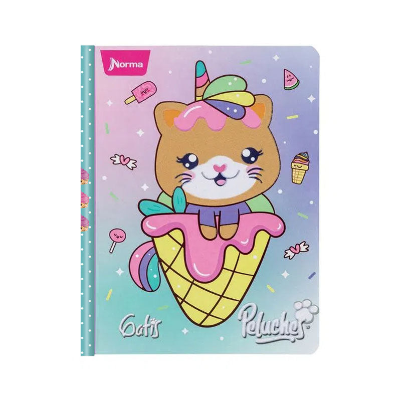 Cuaderno cosido DURABOOK PELUCHES FANTASY norma DE 100 HOJAS #3
