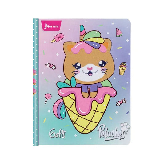 Cuaderno cosido DURABOOK PELUCHES FANTASY norma DE 100 HOJAS #3