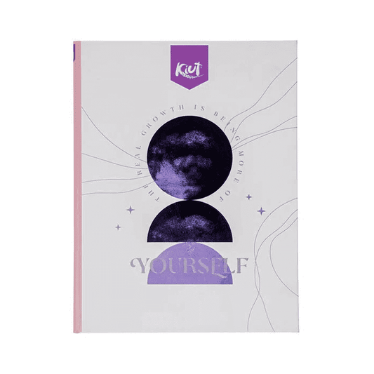 Cuaderno cosido grande KIUT DE 100 HOJAS cuadriculado PLATINO #2