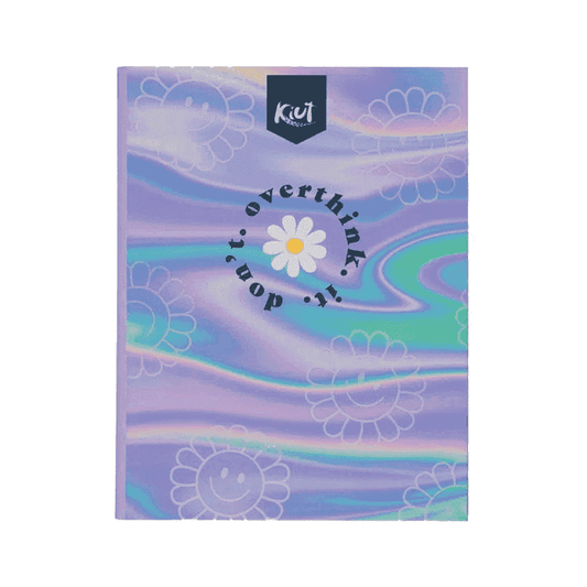 Cuaderno cosido grande KIUT DE 100 HOJAS cuadriculado PLATINO #9