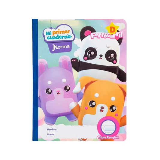 Cuaderno cosido MI PRIMER CUADERNO Norma DE 100 HOJAS Pre-cuadritos #2